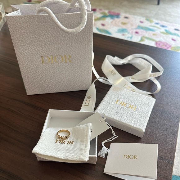 Dior Revolution Ring with care case, box, gift bag, and Dior star trinket ✨ 💍 - Picture 6 of 15